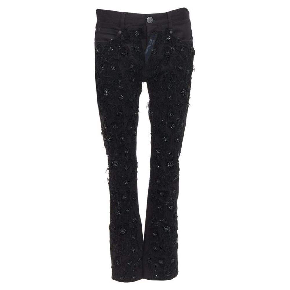 John Galliano Cotton Denim Jeans